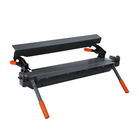 24-inch bending width and 18 gauge mild steel capacity for versatile use