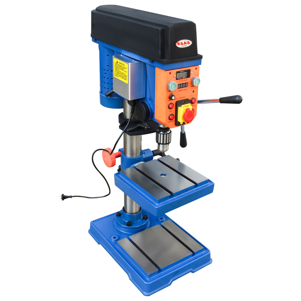 KANG Industrial DP-16, 16mm Benchtop Drill Press, Variable Speed Drill for Metal and Wood Drilling