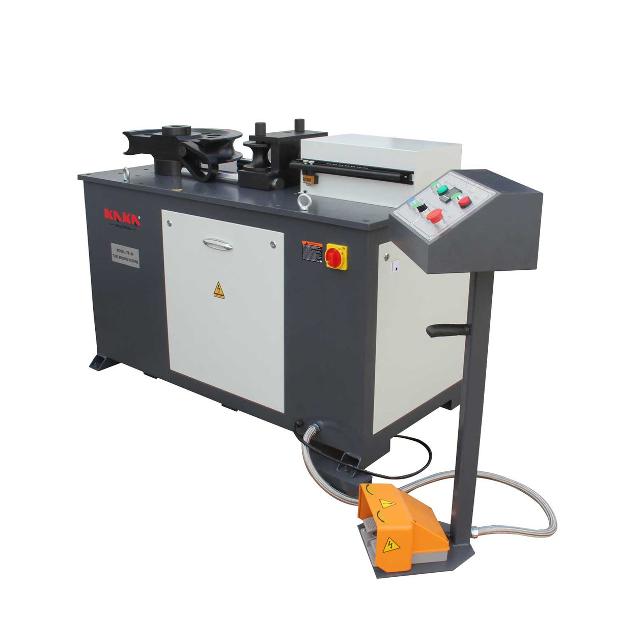 Kang Industrial JTB-80 Hydraulic Tube Bender, C/W Digital Angle Setting, 4 Toolings, 415V