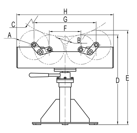 WTR450 Welding Turn Roller